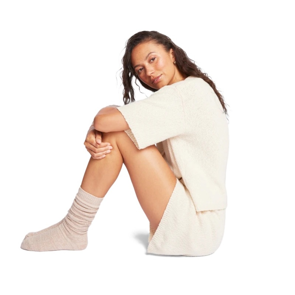 Knee High Cable Knit Socks